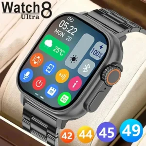 Premium Stainless Steel Link Band Compatible with Apple Watch