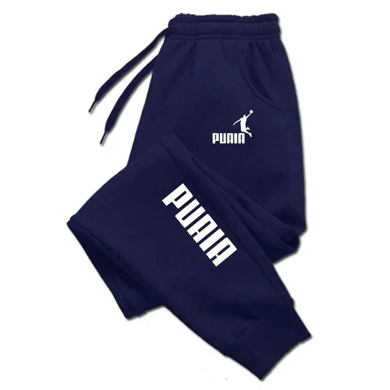 Men’s Casual Fleece Jogger Sweatpants with Drawstring, Side Pockets & Ribbed Cuffs - Image 4